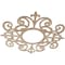 Ekena Millwork Dijon Wood Fretwork Pierced Ceiling Medallion, Red Oak, 40"OD x 13"ID x 1/4"T CMWP40X40X0250DIRO - alternate 3